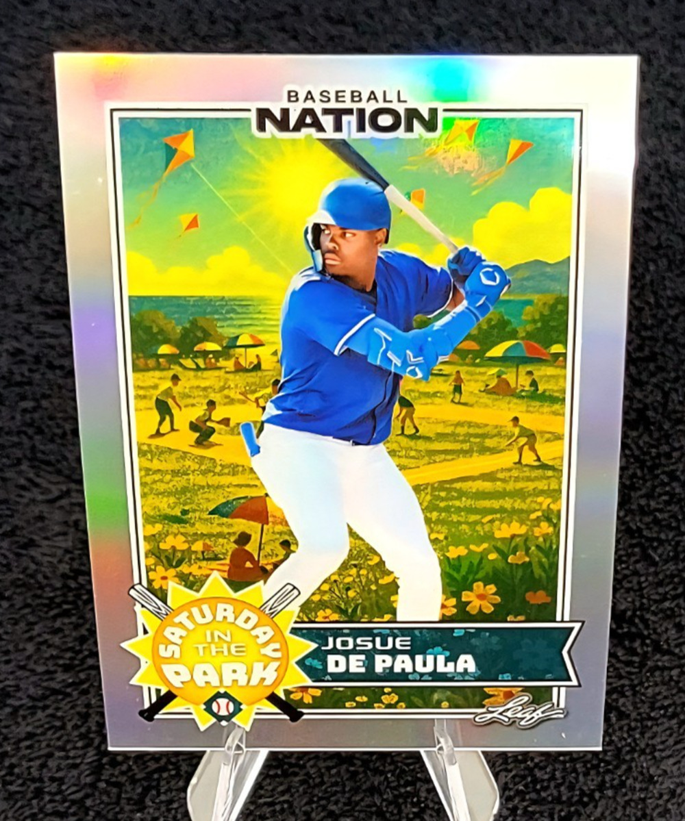 2025 Josue De Paula 3/15 Auto Saturday in the Park Dodgers Top Prospect